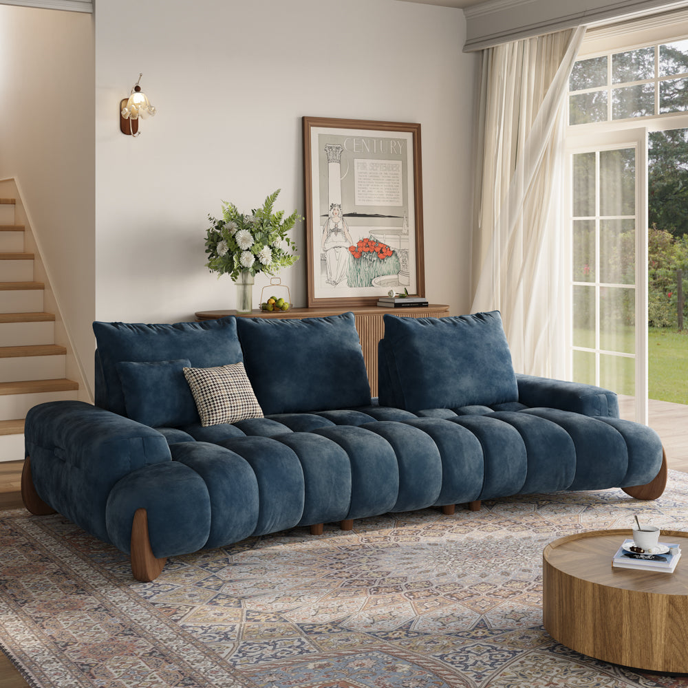 Arlo – Deep Lounge Mid-Century Sofa