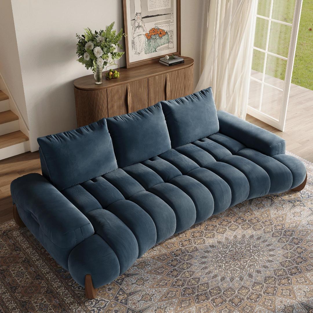 Arlo – Deep Lounge Mid-Century Sofa