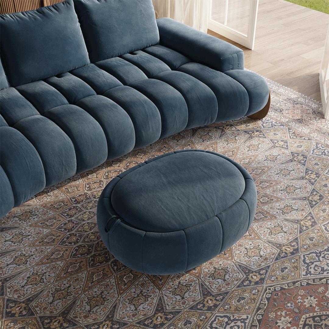 Arlo – Deep Lounge Mid-Century Sofa