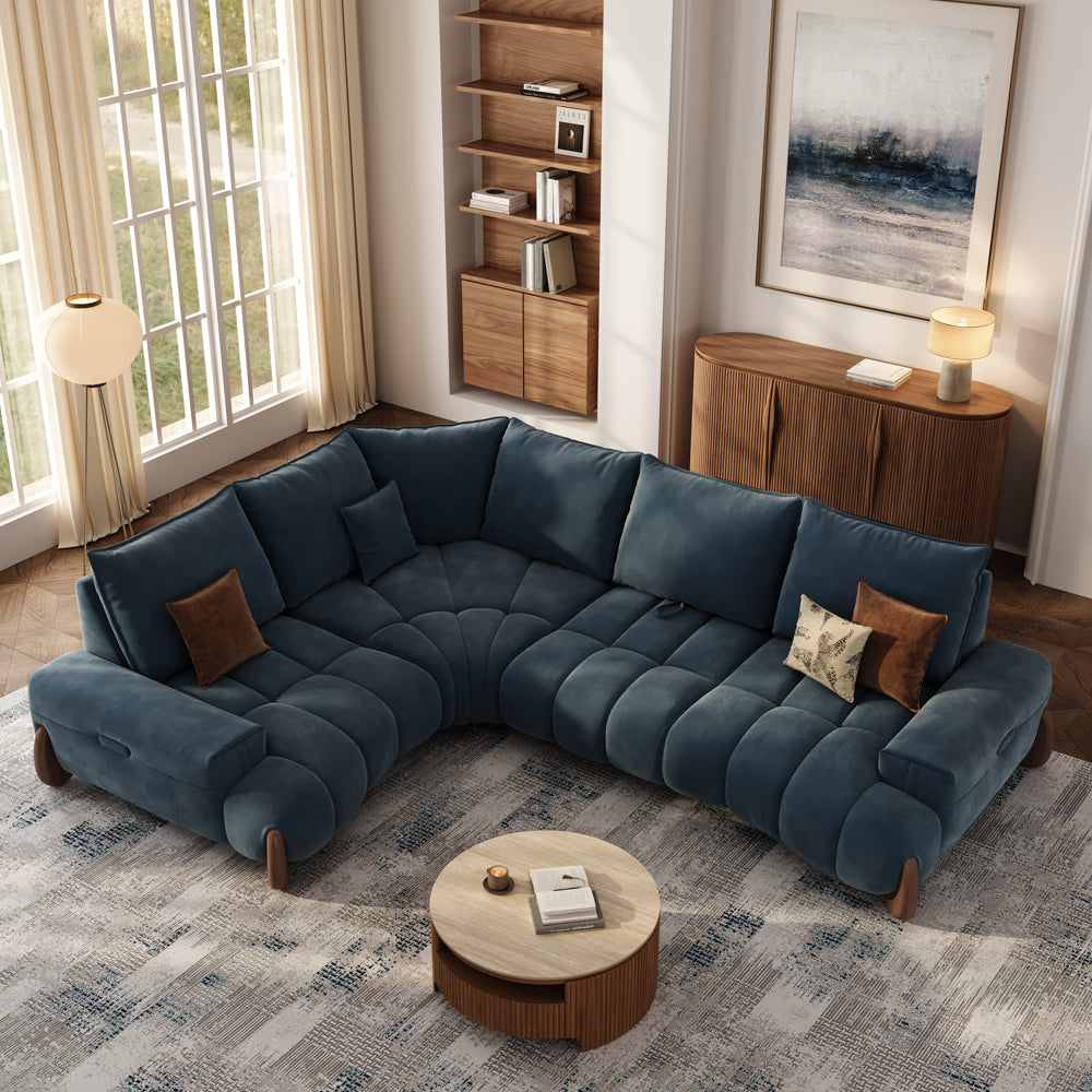 Arlo – Deep Lounge Mid-Century Sofa