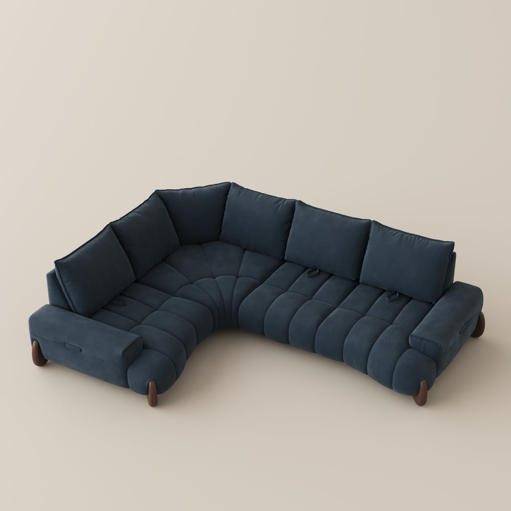 Arlo – Deep Lounge Mid-Century Sofa