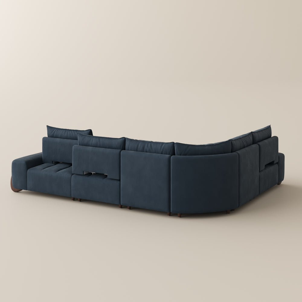Arlo – Deep Lounge Mid-Century Sofa