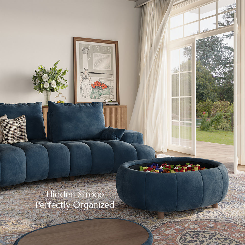 Arlo – Deep Lounge Mid-Century Sofa