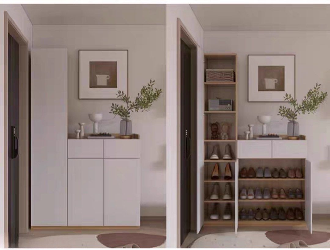 ELVAN Full Length Shoe Cabinet