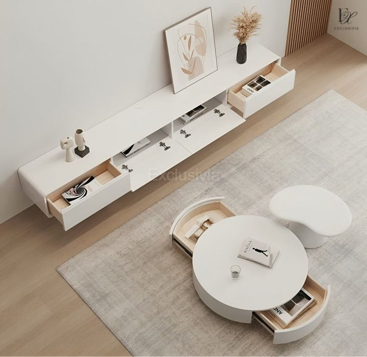 BRADWYN Modern Floating TV Console - Exclusivia