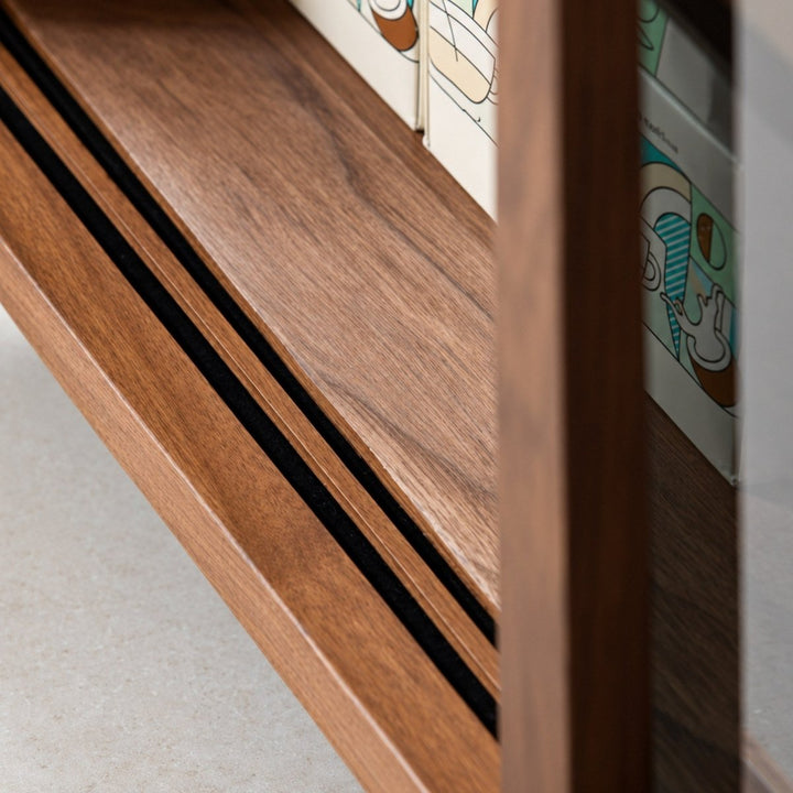 BRAXEN Modern Solid Wood TV Cabinet - Exclusivia