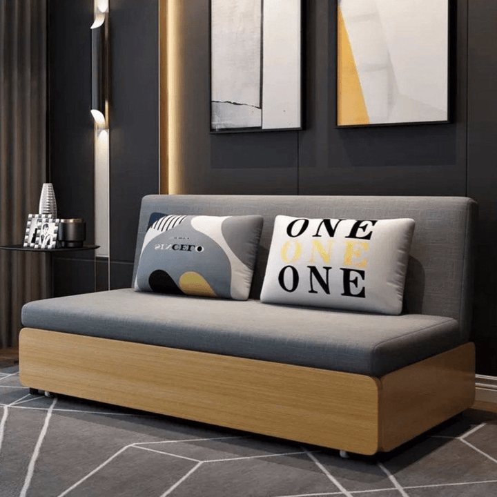 Brio Modern Solid Wood Sofa Bed - Exclusivia