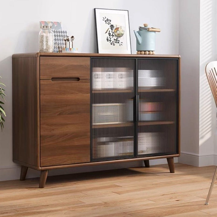 BRION Modern Walnut Sideboard - Exclusivia