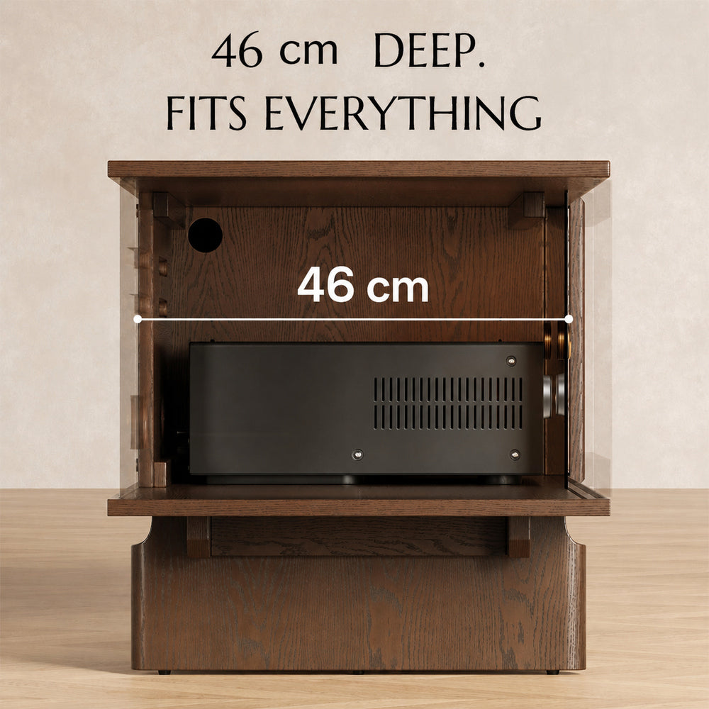 Valmere Mid-Century Fluted Media Console