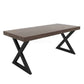 BRYN Industrial Solid Wood Dining Table - Exclusivia