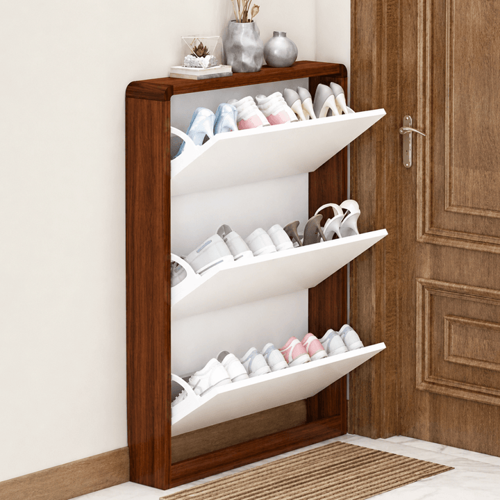 CACHE Ultra Slim Shoe Cabinet - Exclusivia