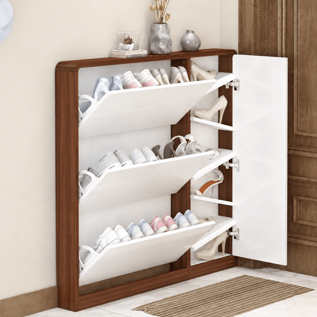 CACHE Ultra Slim Shoe Cabinet - Exclusivia