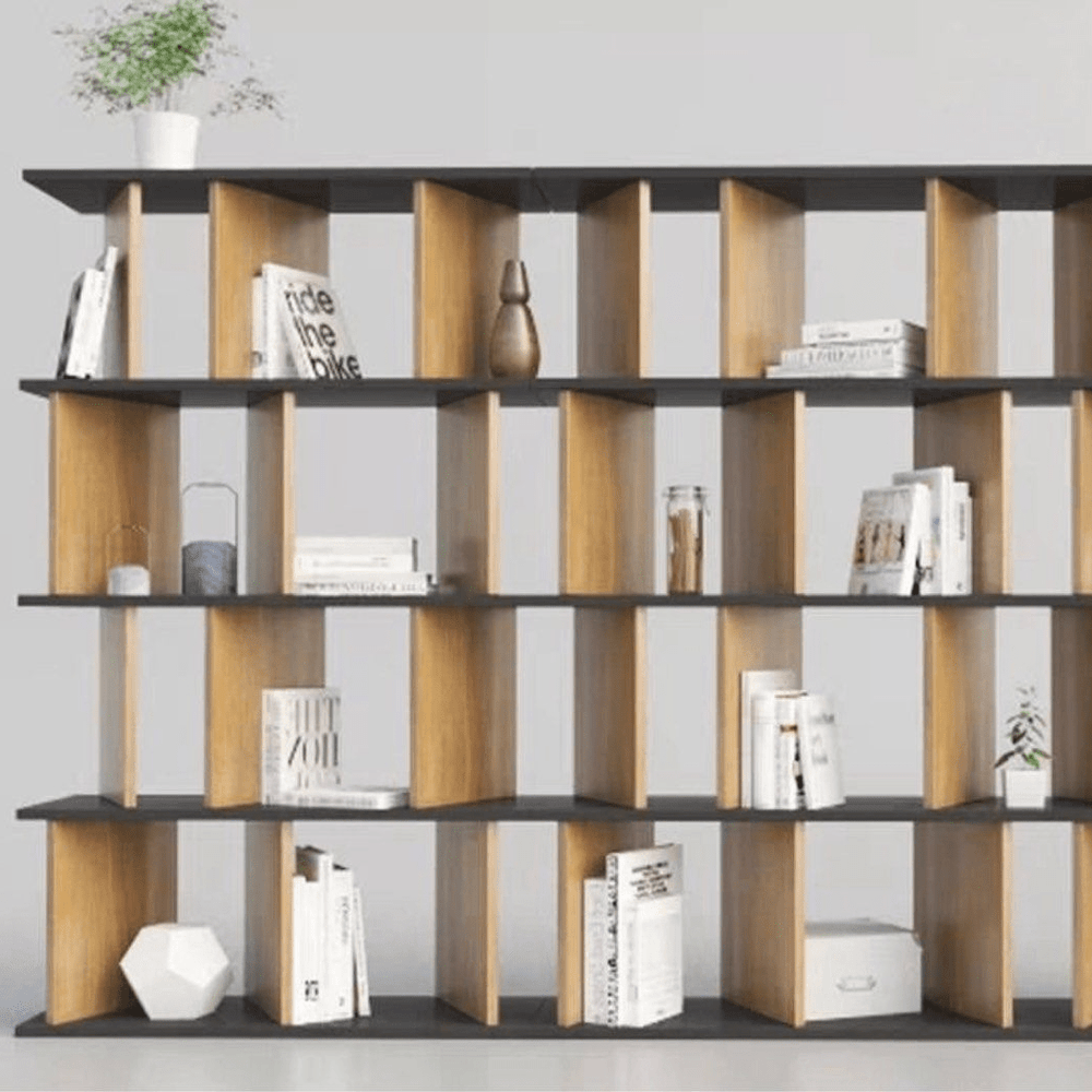 Caden Library Display Bookshelf - Exclusivia