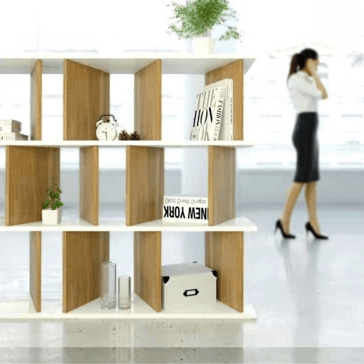 Caden Library Display Bookshelf - Exclusivia