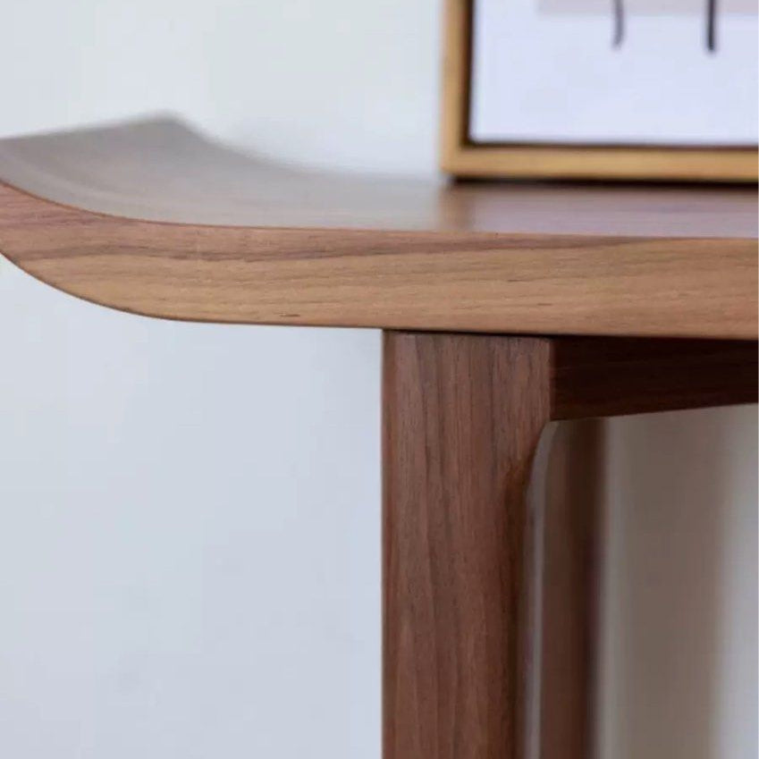 BASUN Rustic Solid Wood Console Table