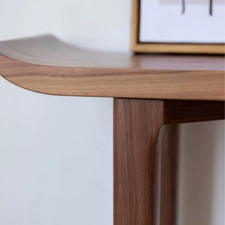 BASUN Rustic Solid Wood Console Table