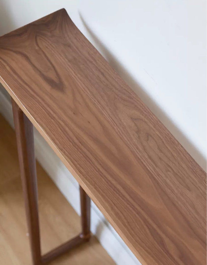 BASUN Rustic Solid Wood Console Table