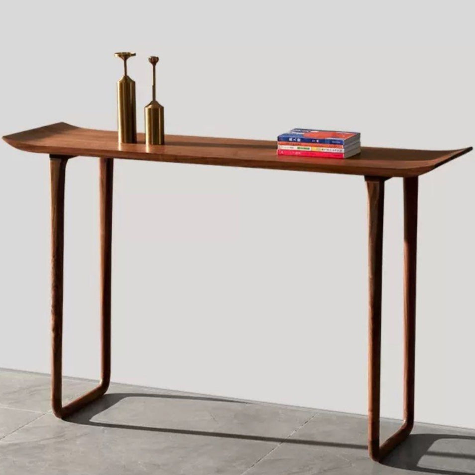 BASUN Rustic Solid Wood Console Table