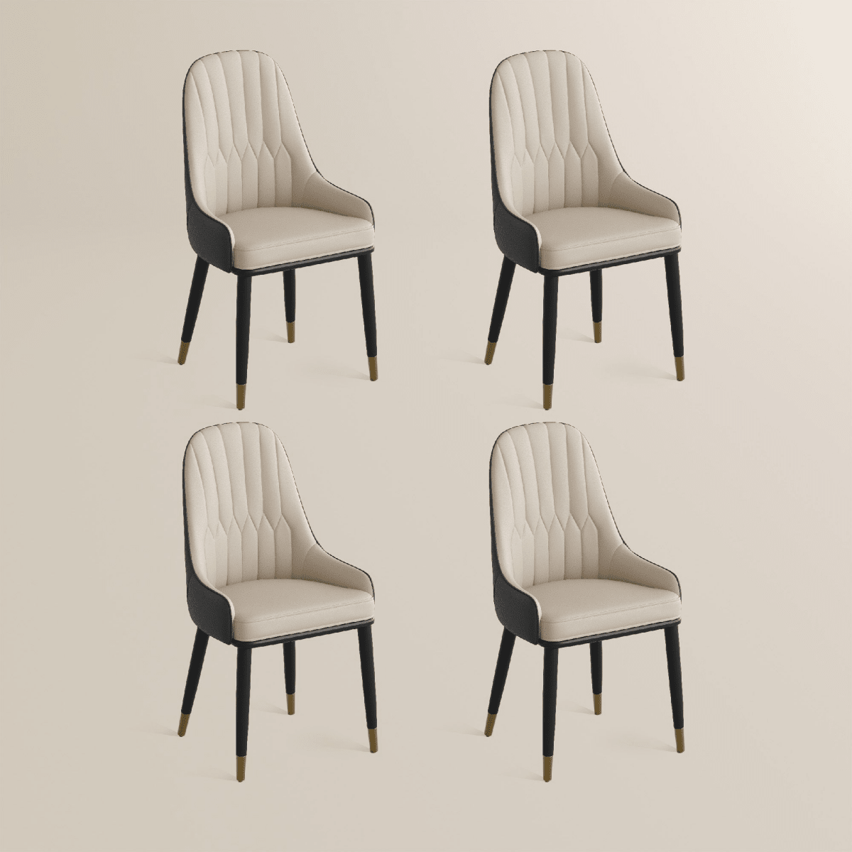 Calira Modern Upholstered Dining Chair — Set of 2 - Exclusivia