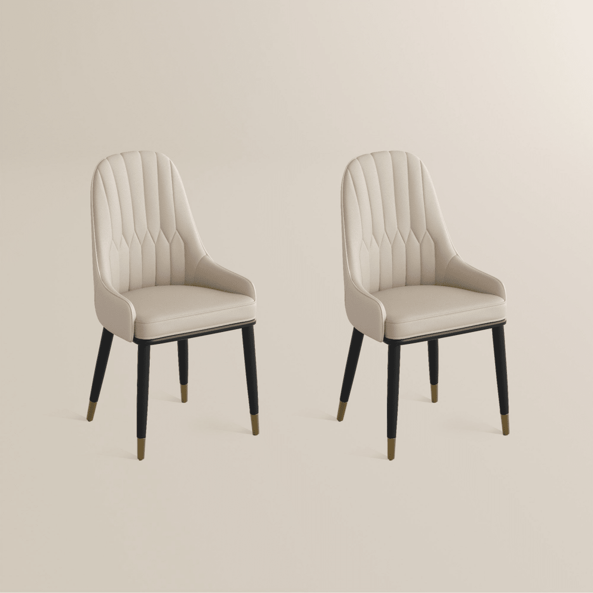 Calira Modern Upholstered Dining Chair — Set of 2 - Exclusivia