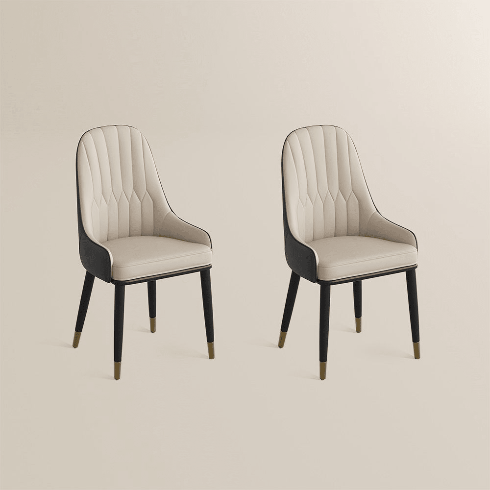 Calira Modern Upholstered Dining Chair — Set of 2 - Exclusivia