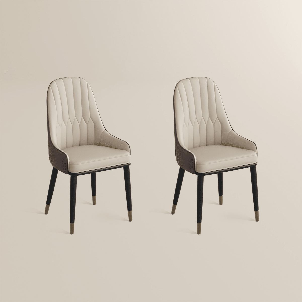 Calira Modern Upholstered Dining Chair — Set of 2 - Exclusivia