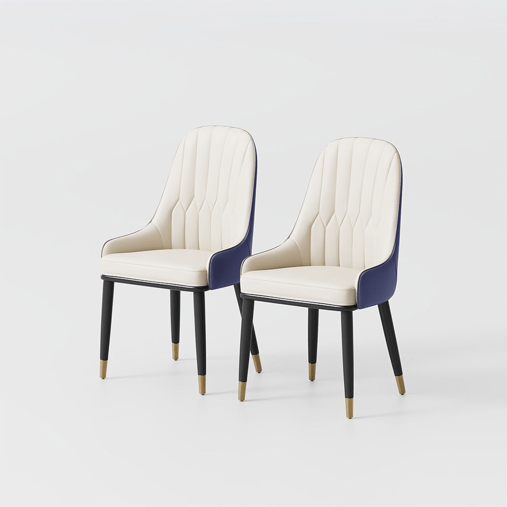 Calira Modern Upholstered Dining Chair — Set of 2 - Exclusivia