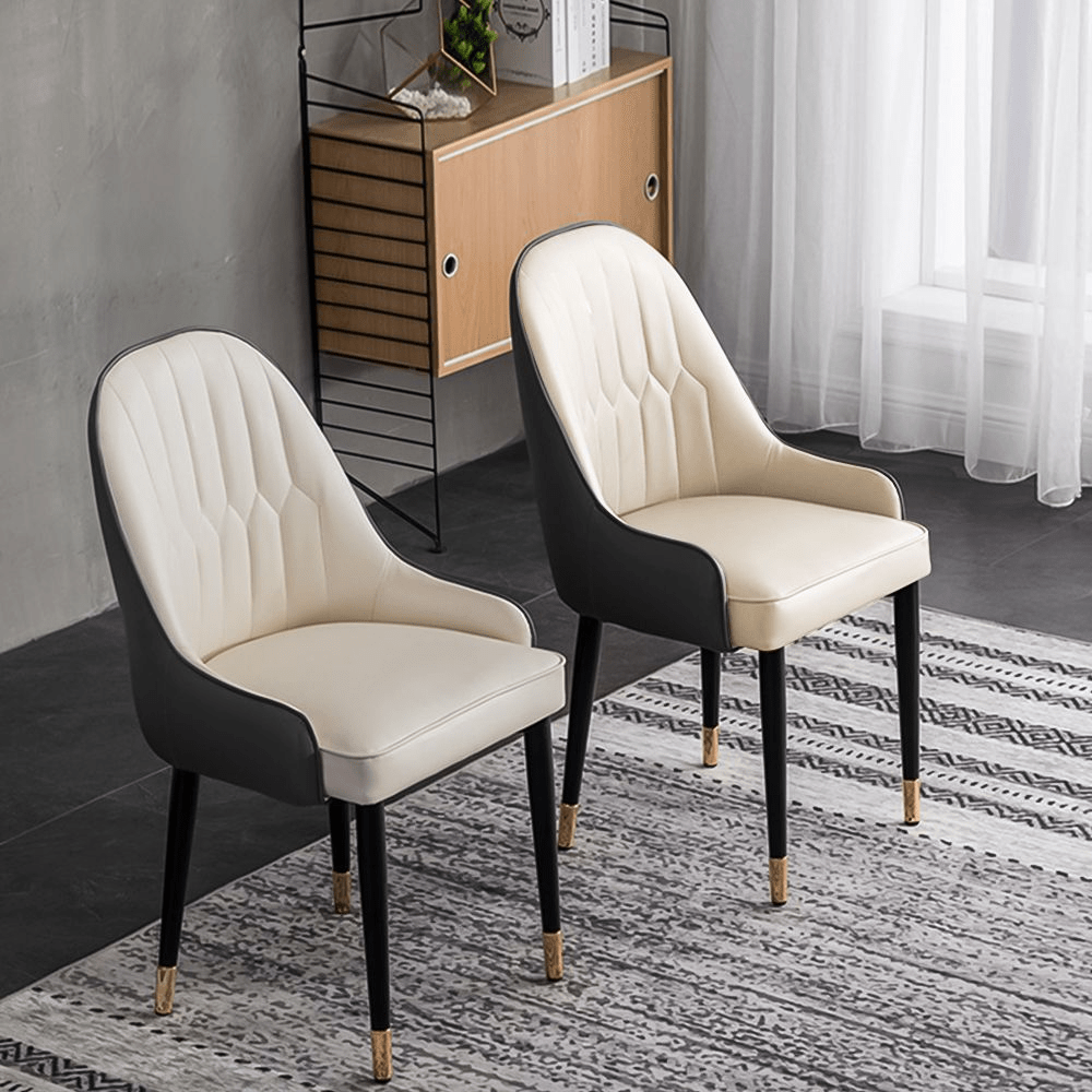 Calira Modern Upholstered Dining Chair — Set of 2 - Exclusivia