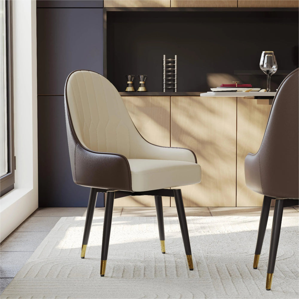 Calira Modern Upholstered Dining Chair — Set of 2 - Exclusivia
