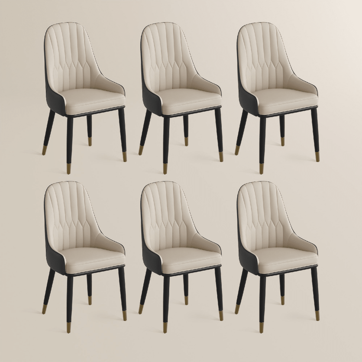 Calira Modern Upholstered Dining Chair — Set of 2 - Exclusivia