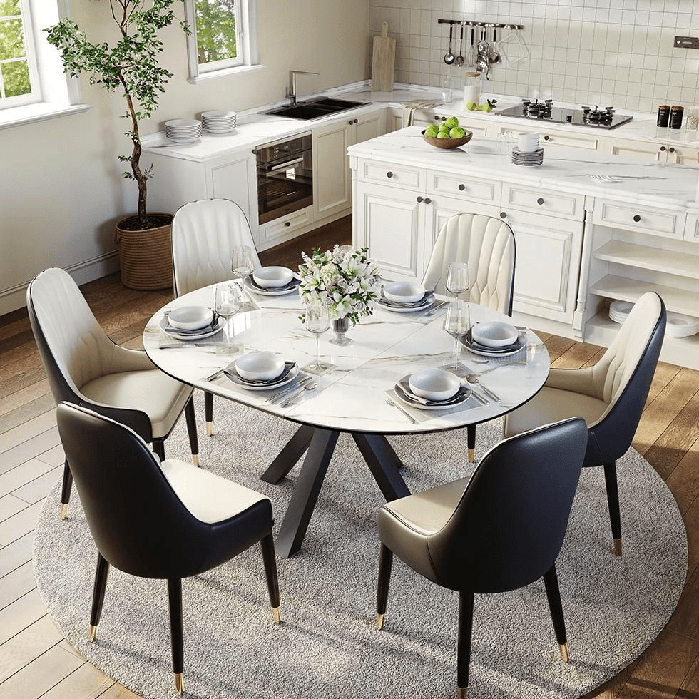 Calira Modern Upholstered Dining Chair — Set of 2 - Exclusivia