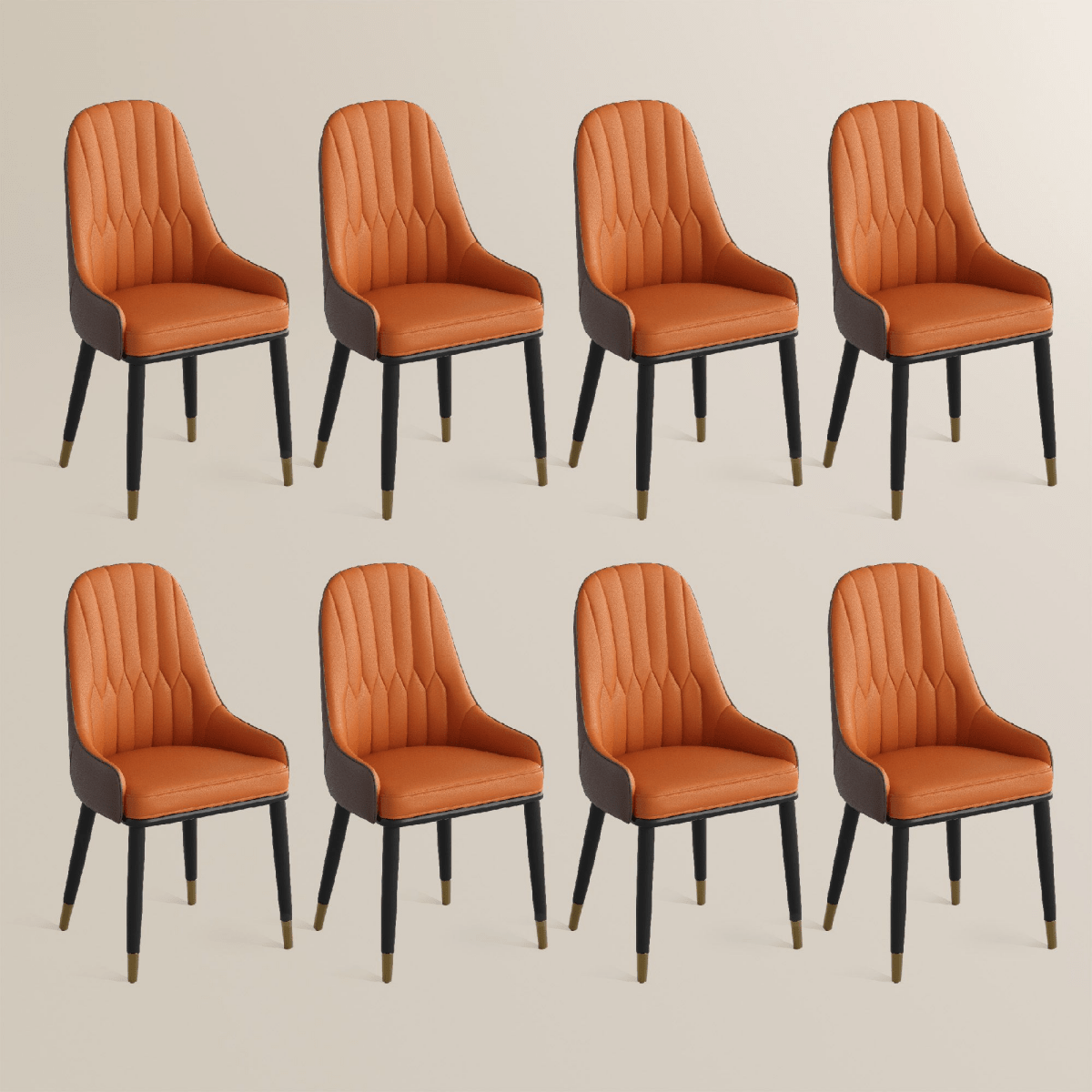 Calira Modern Upholstered Dining Chair — Set of 2 - Exclusivia