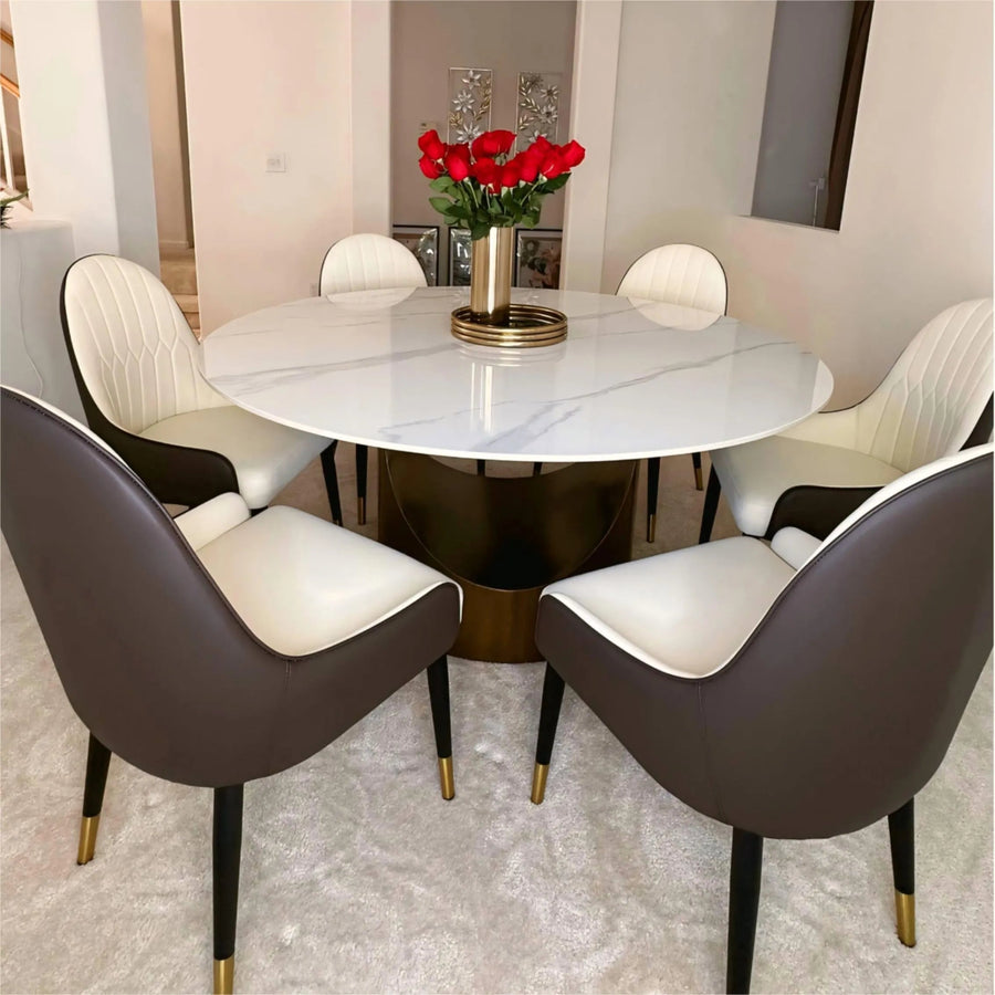 Calira Modern Upholstered Dining Chair — Set of 2 - Exclusivia