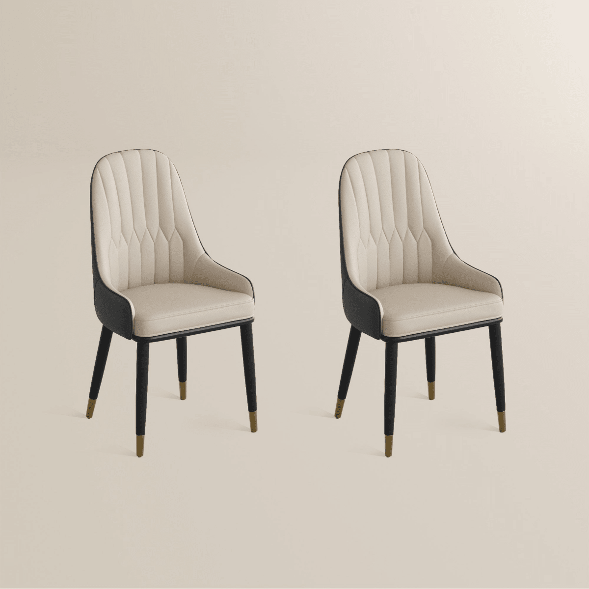 Calira Modern Upholstered Dining Chair — Set of 2 - Exclusivia