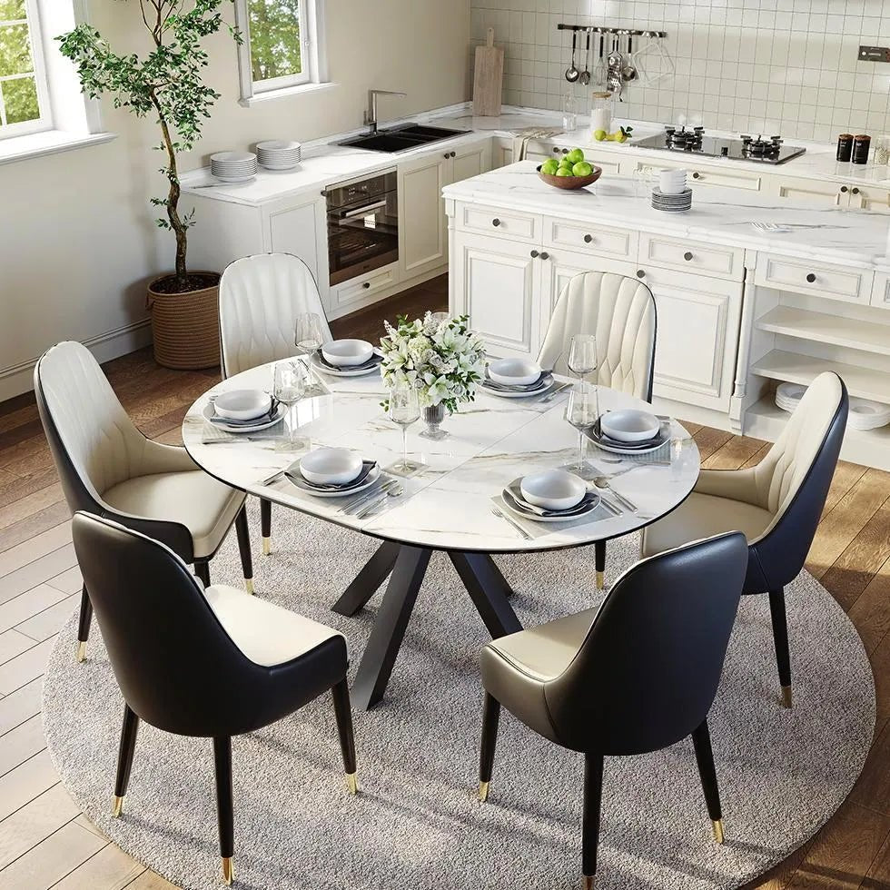 Calira Modern Upholstered Dining Chair — Set of 2 - Exclusivia