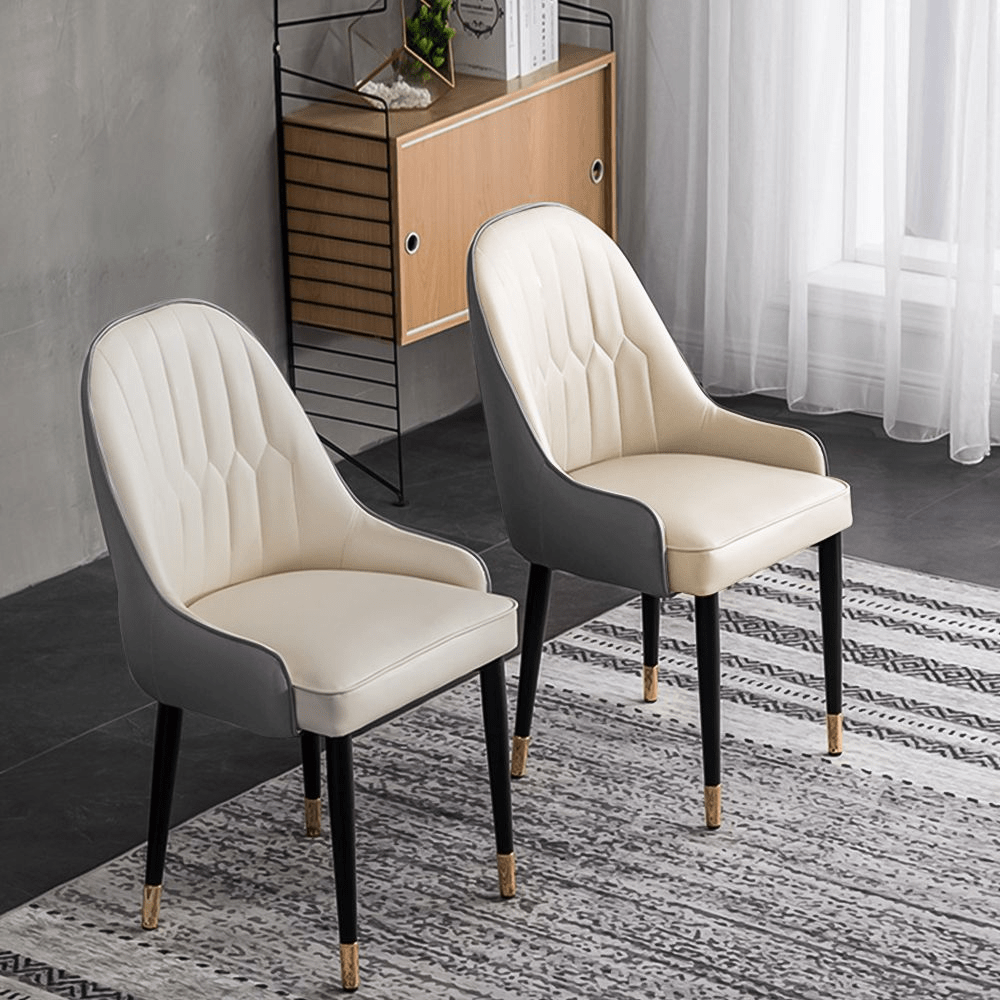Calira Modern Upholstered Dining Chair — Set of 2 - Exclusivia