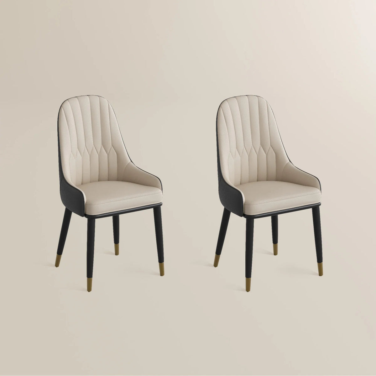 Calira Modern Upholstered Dining Chair — Set of 2 - Exclusivia