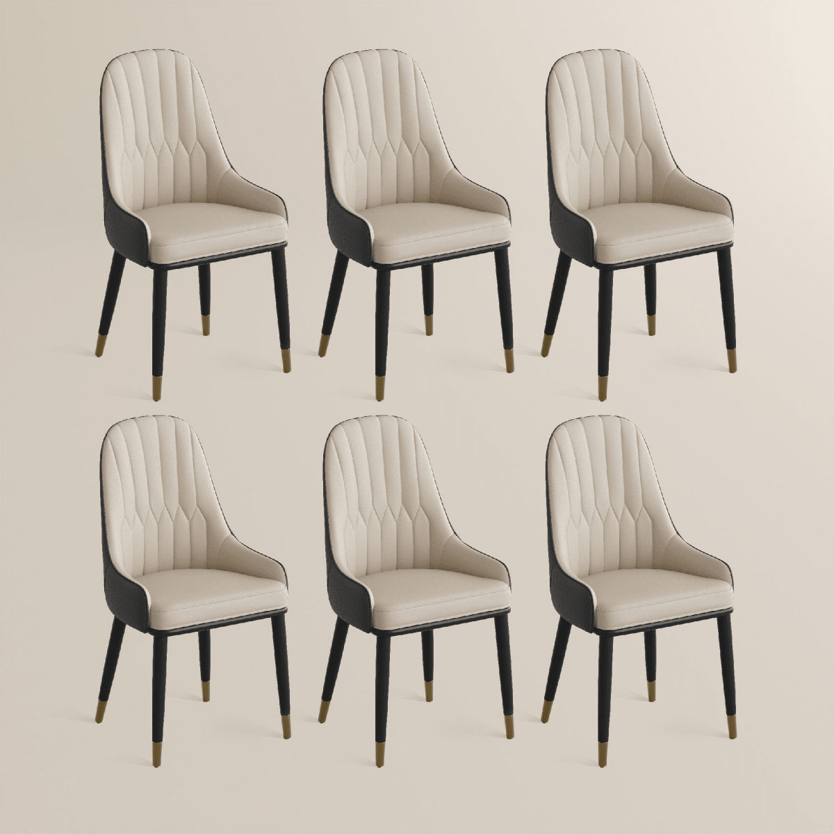 Calira Modern Upholstered Dining Chair — Set of 2 - Exclusivia