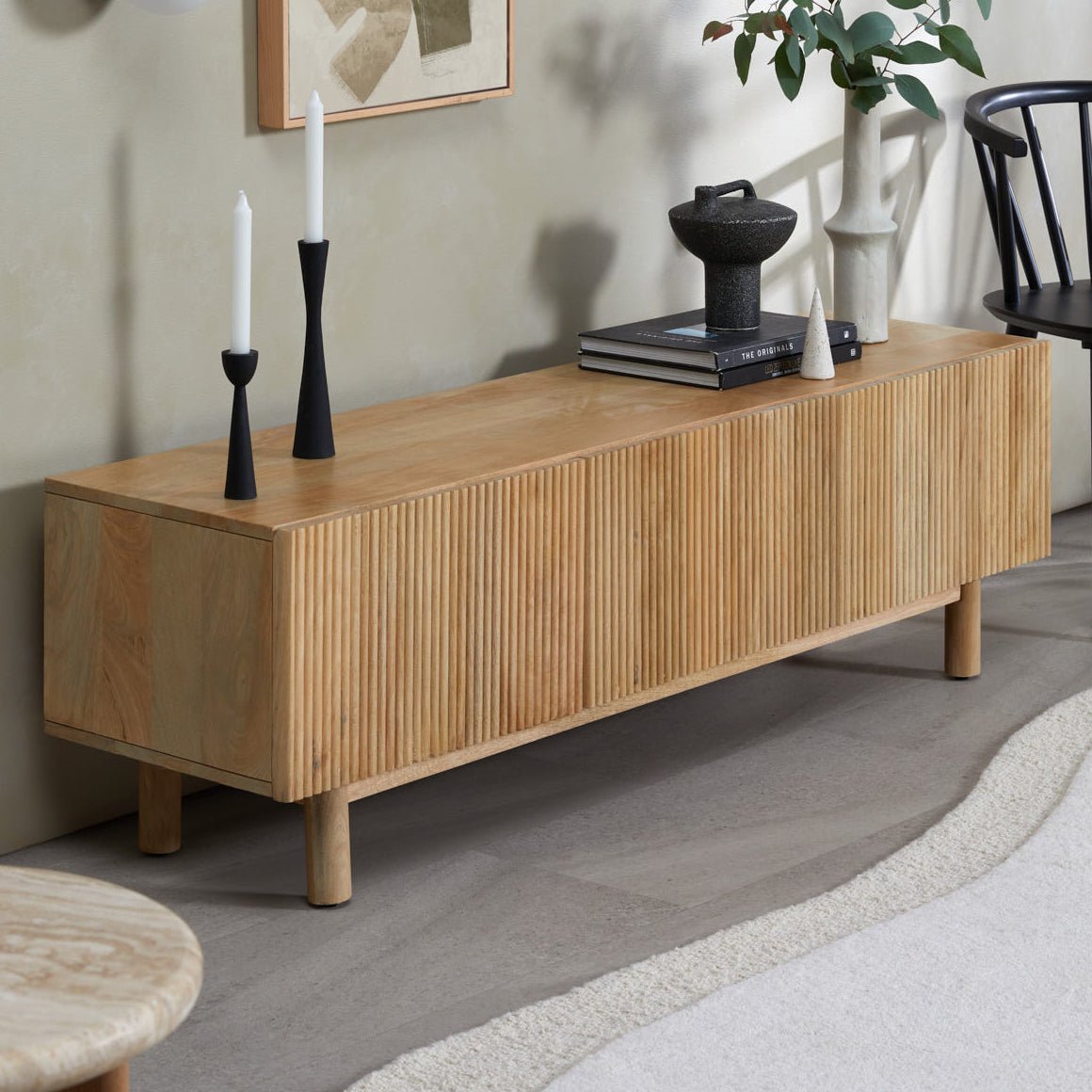 Calix Mango Wood Entertainment Unit - Exclusivia