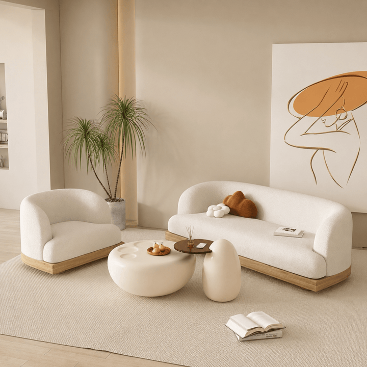 Camber Modern Boucle Sofa - Exclusivia