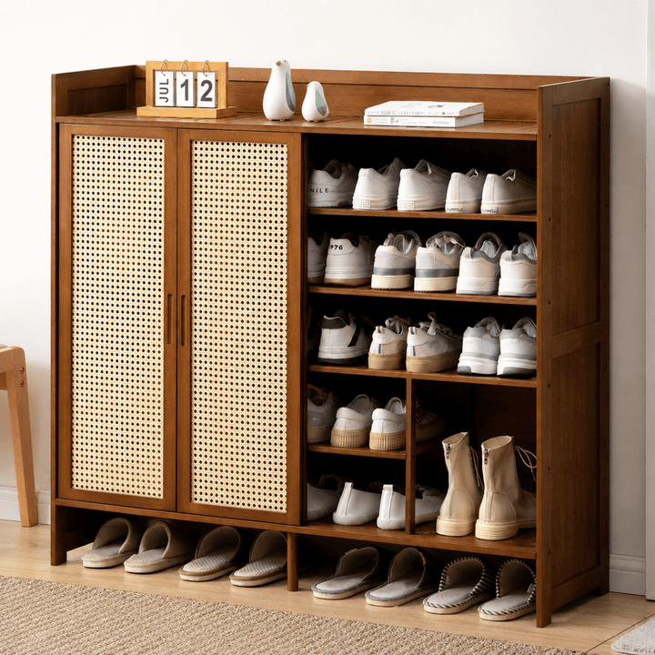 CaneCraft Shoe Cabinet - Exclusivia