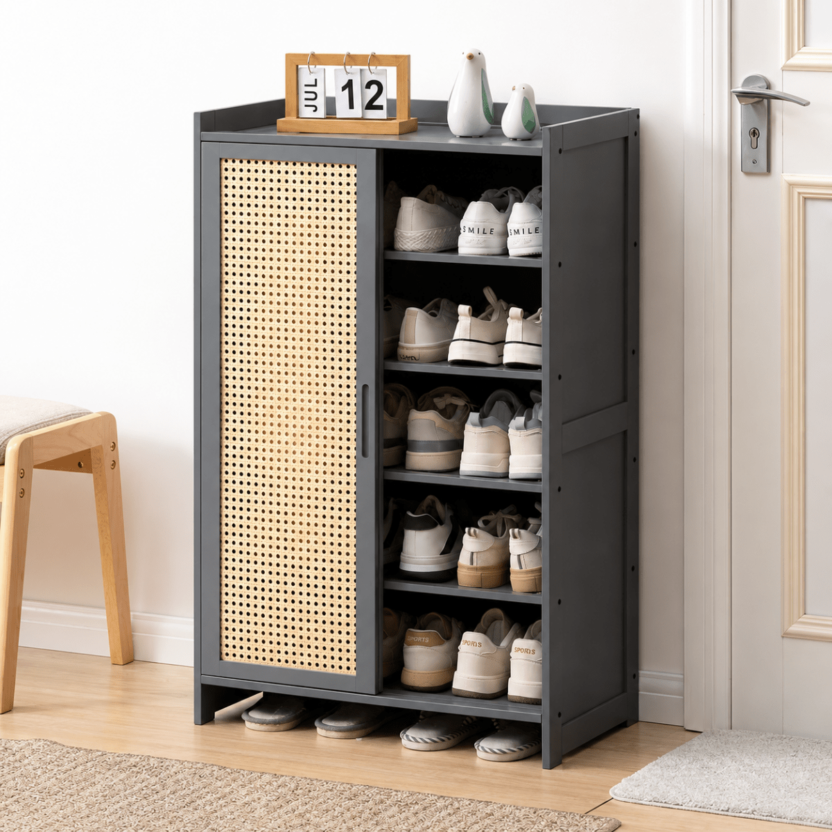 CaneCraft Shoe Cabinet - Exclusivia