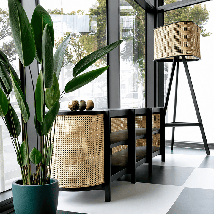 Caneora Rattan Console - Exclusivia