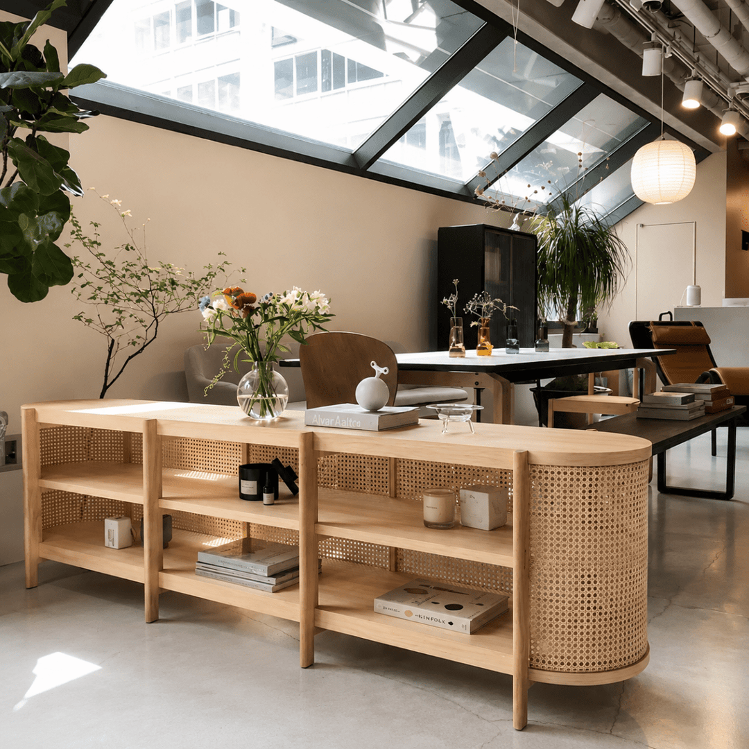 Caneora Rattan Console - Exclusivia