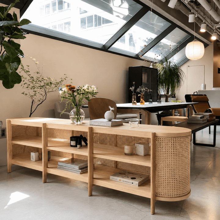 Caneora Rattan Console - Exclusivia