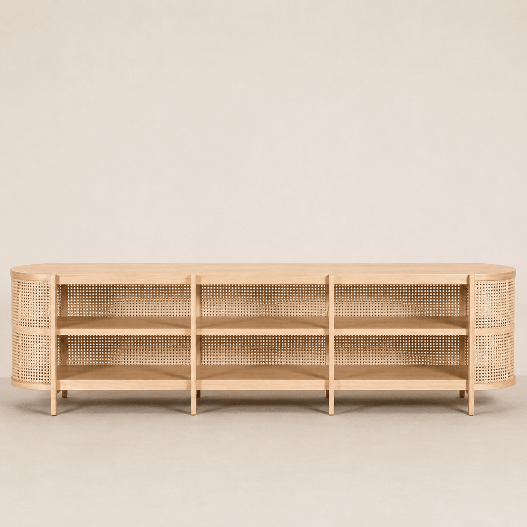Caneora Rattan Console - Exclusivia