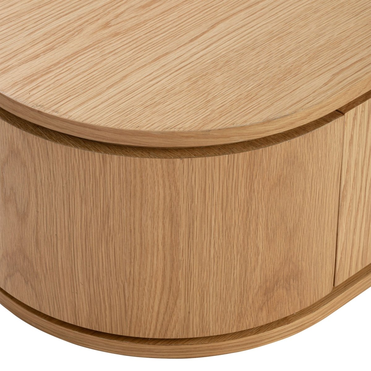 Cannes Oak Wall TV Unit, 200 cm - Exclusivia