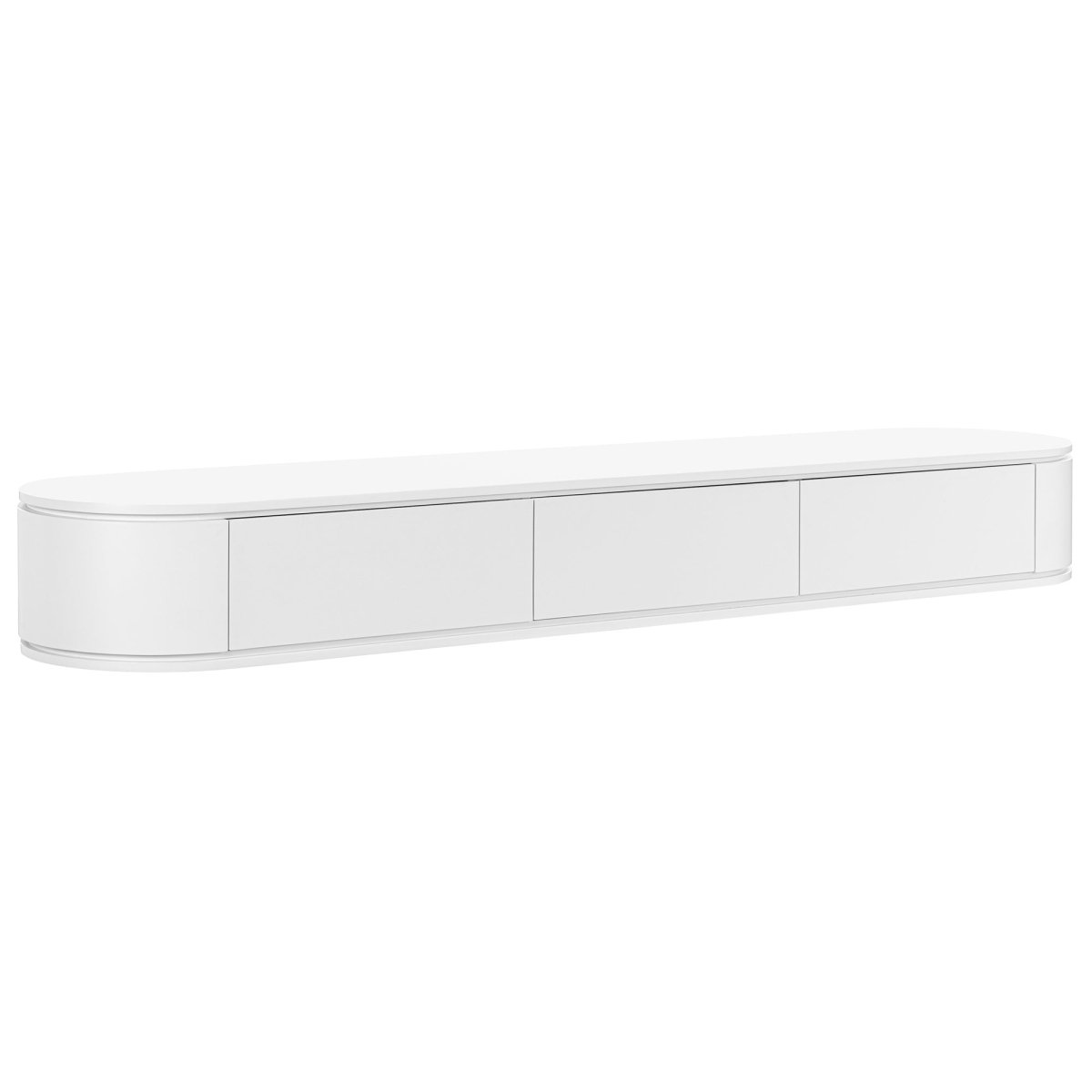 Cannes Oak Wall TV Unit, 200 cm - Exclusivia