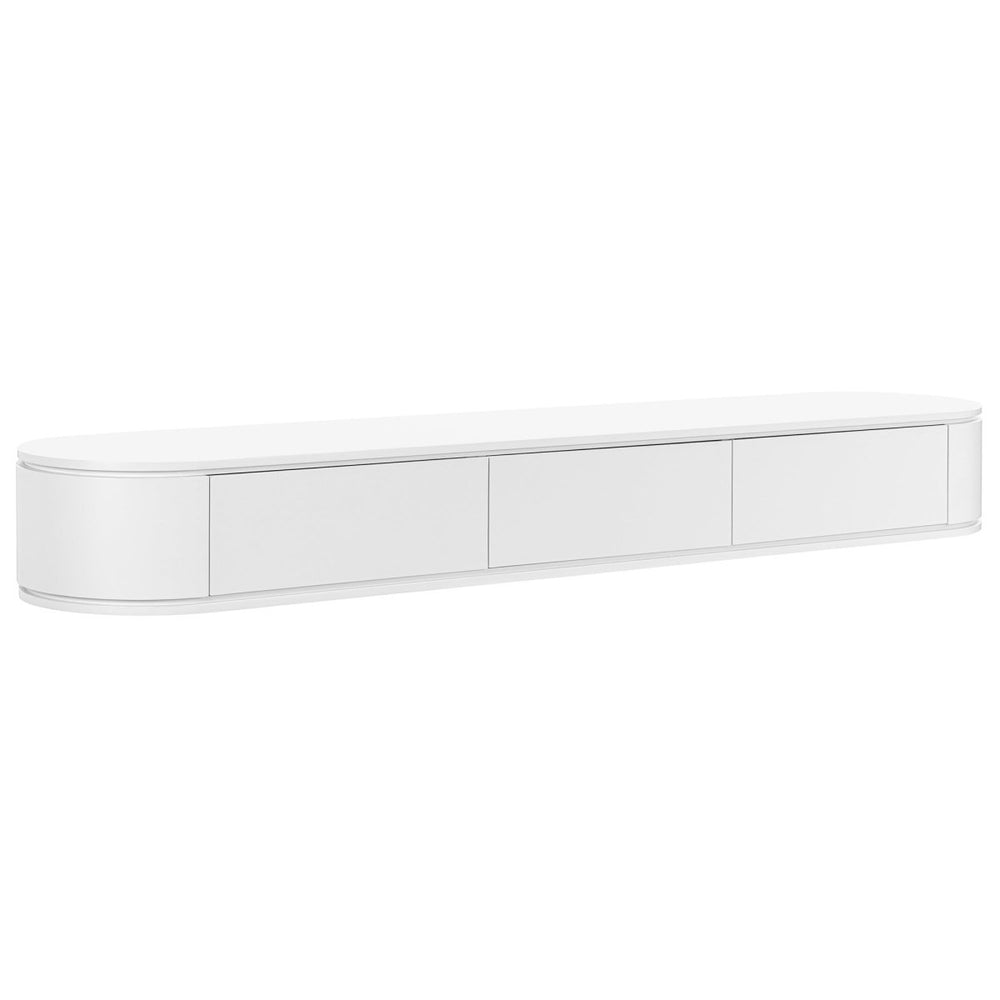 Cannes Oak Wall TV Unit, 200 cm - Exclusivia