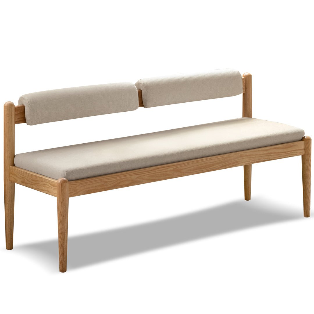 CANTIVER Oak Wood Dining Bench - Exclusivia